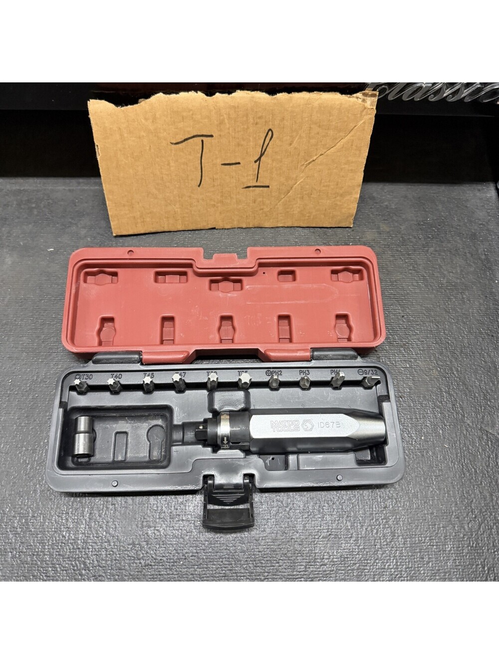 Matco Tools ID67B Impact Driver Set - Excellent condition T-1